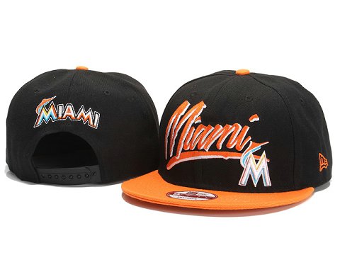 Miami Marlins MLB Snapback Hat YX029